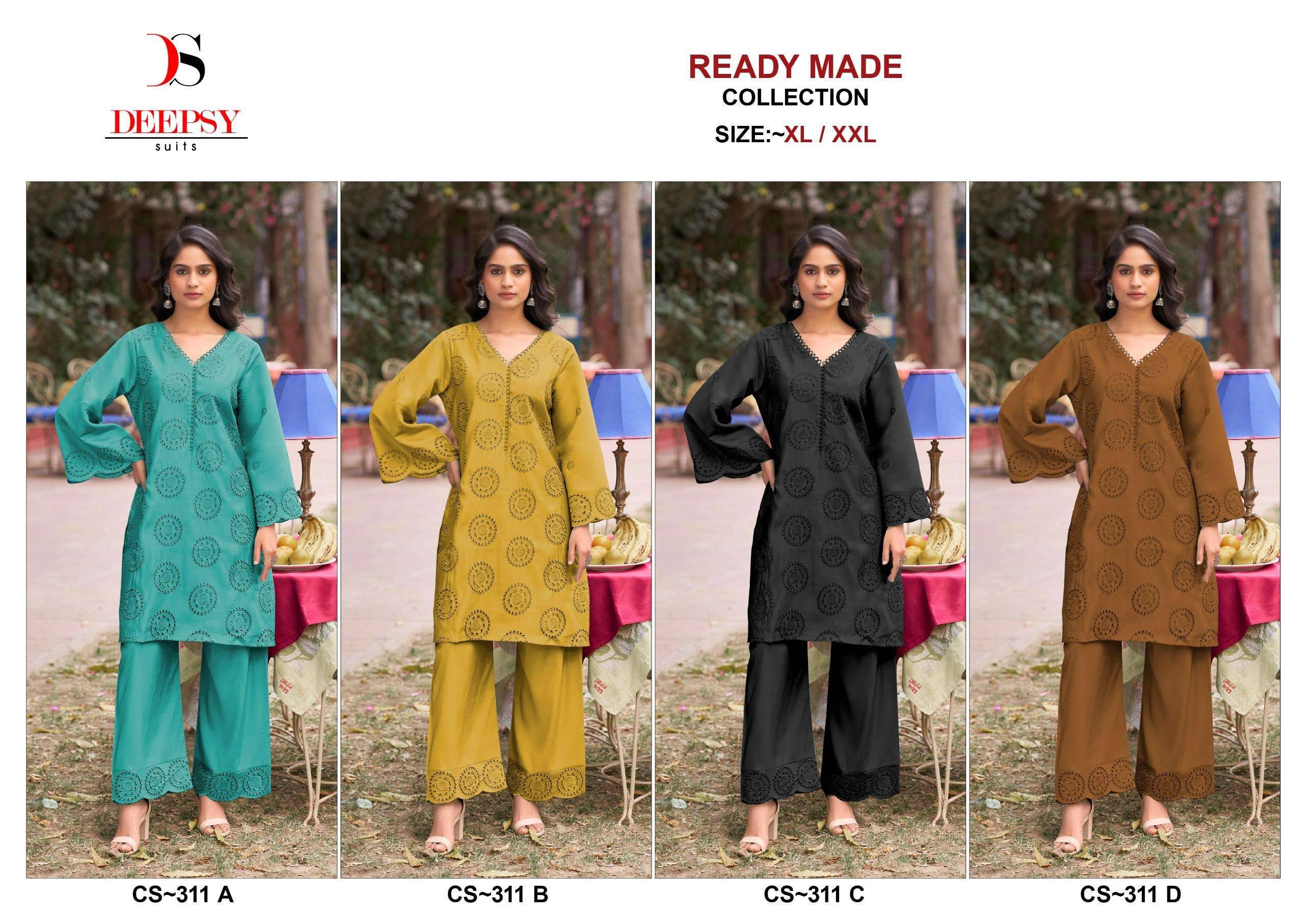 311 COLORS by Deepsy suits 311 a TO 311 d SERIES Pakistani Stylish Beautiful Colourful Printed & Roman silk readymade Dresses At Wholesale Price